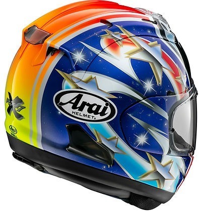 ARAI RX7X NAKANO RED 99 亮面  選手彩繪 頂級帽款