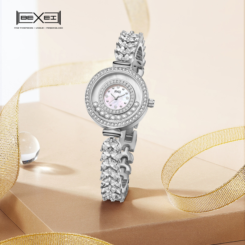 【BEXEI 貝克斯】6116 美人魚 輕奢 夢幻 魚尾 女用錶