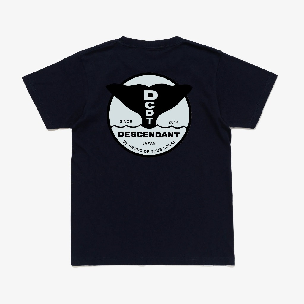 2024SS DESCENDANT FLUKE UP SS KIDS 兒童 小孩 鯨魚 尾巴 短T 現貨