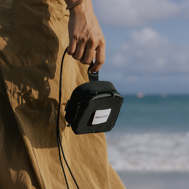 防潑水隨開小方包