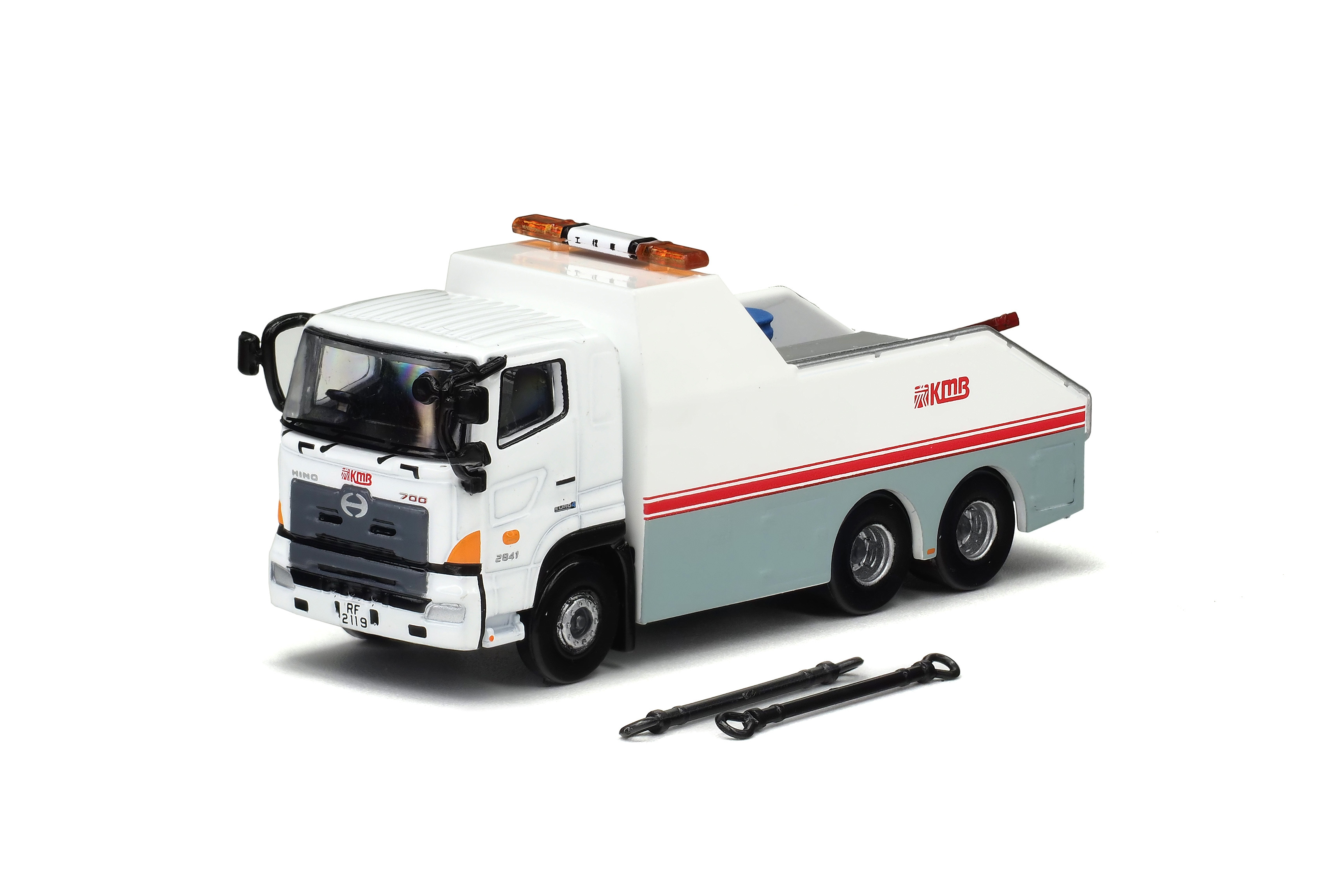 KMB2024031 1:120 九巴日野700系2841拖車