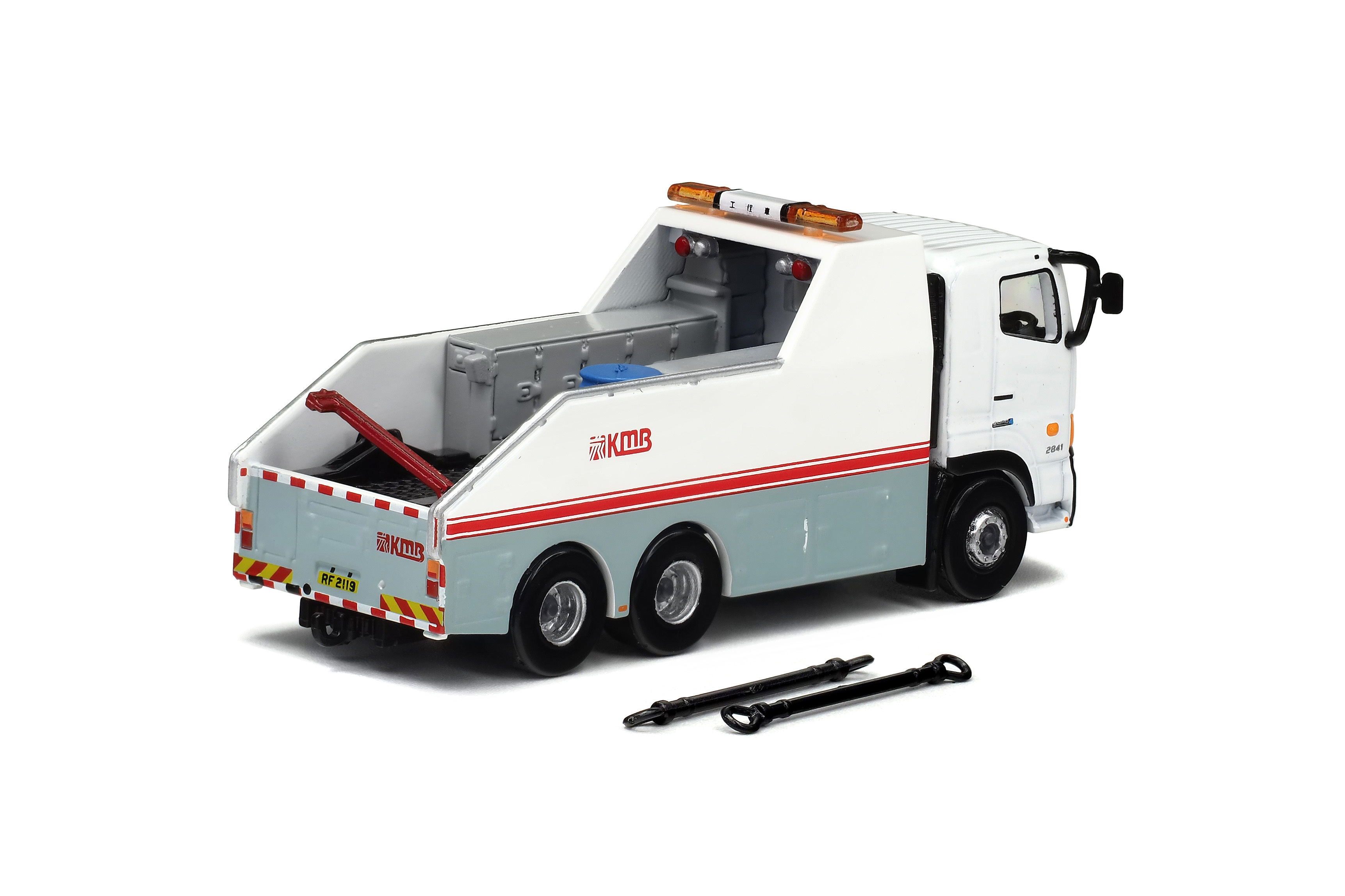 KMB2024031 1:120 九巴日野700系2841拖車