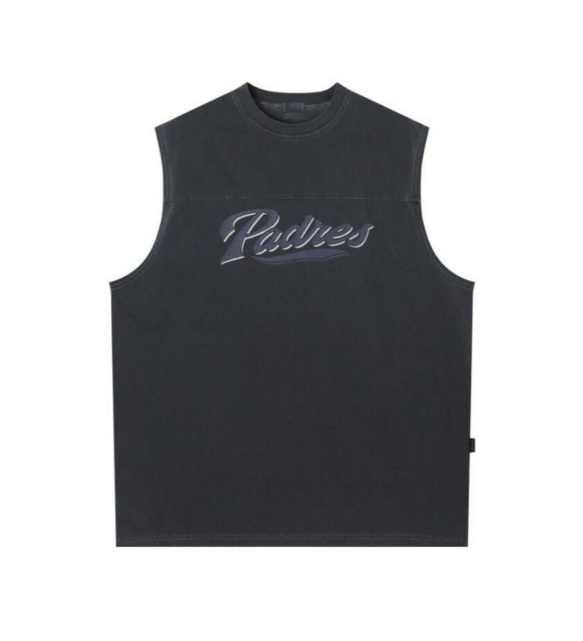 英文字背心 V1090