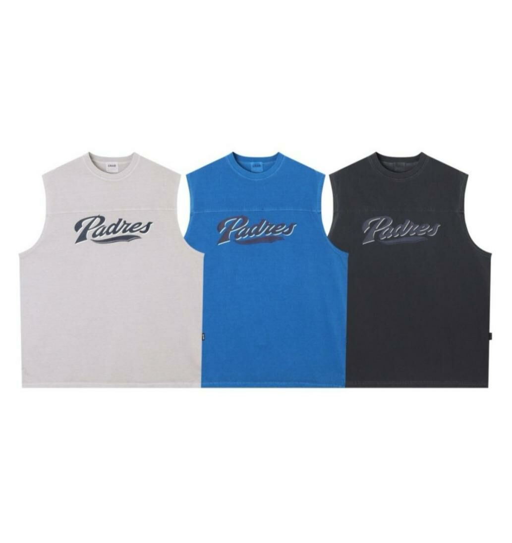 英文字背心 V1090