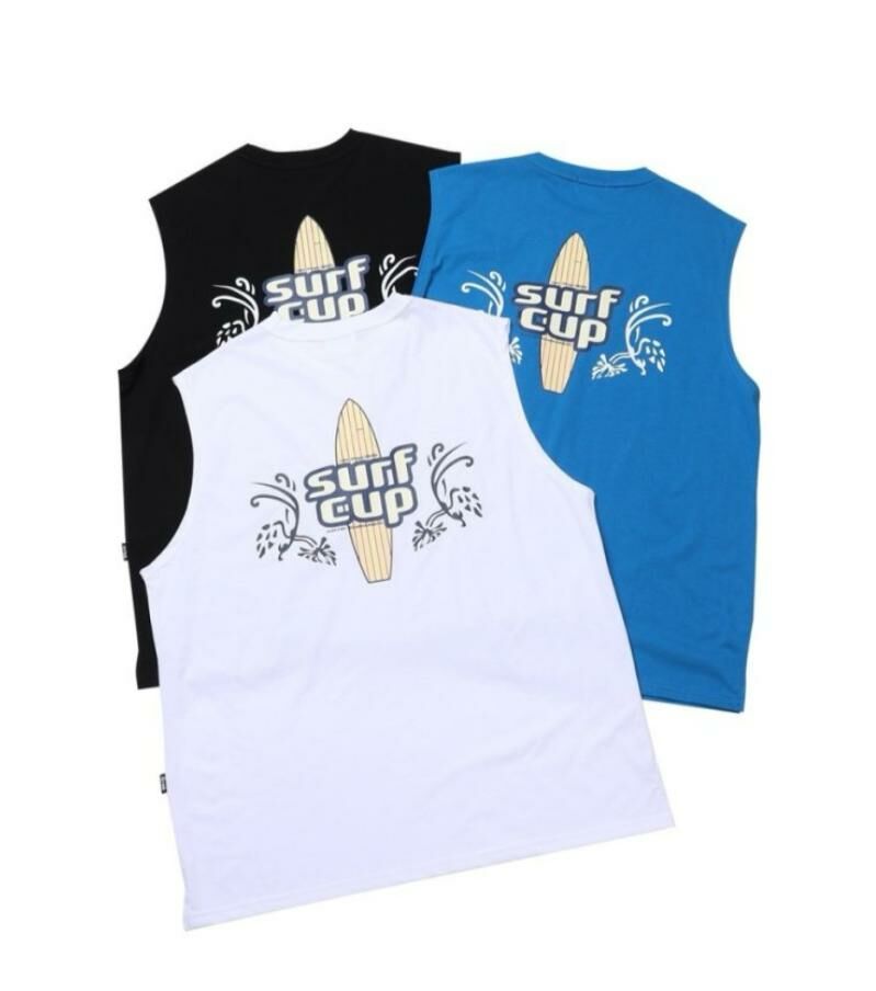 英文字圖案背心 V1091