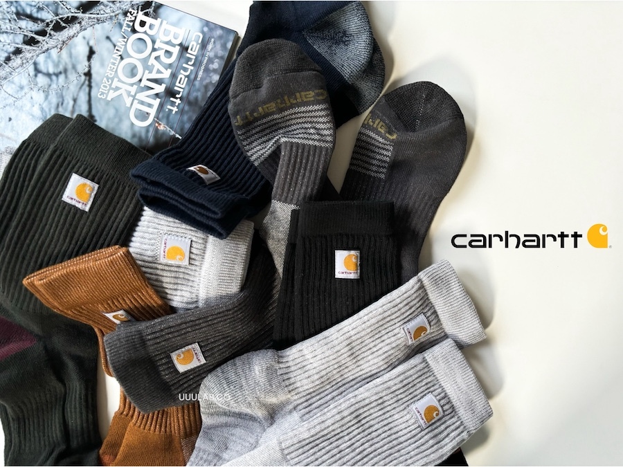 |🇺🇸限量 兩入特惠組！|Carhartt 織標方型Logo 機能長襪