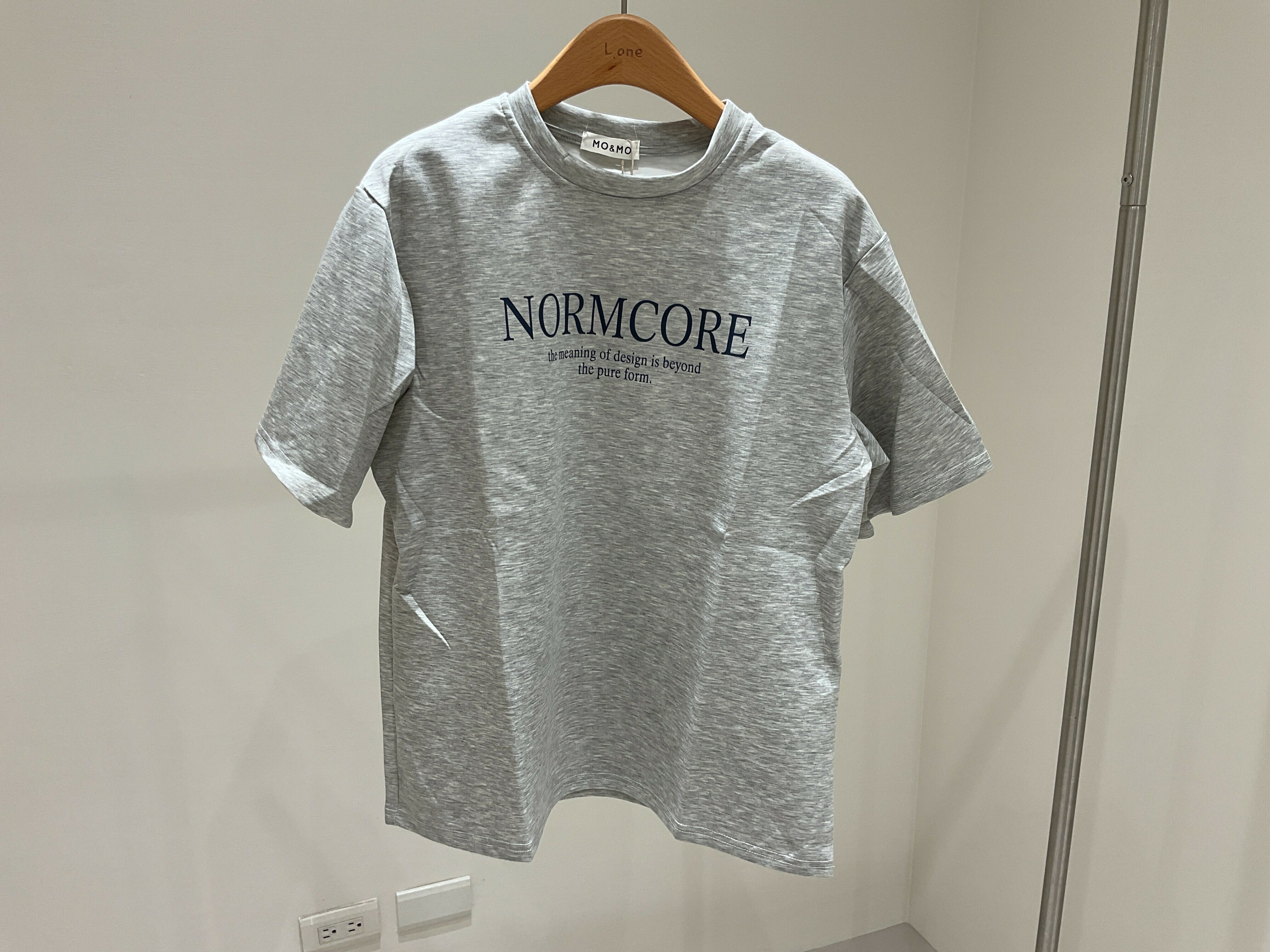 英文太空棉上衣