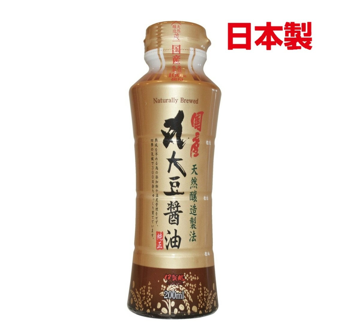 伊賀越 | 丸大豆醬油  200ml