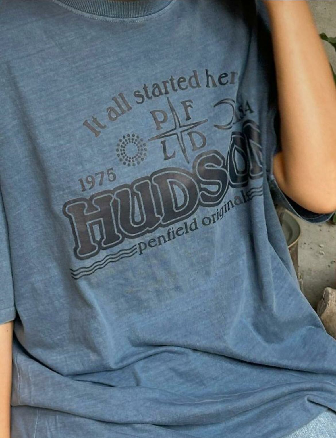 洗水英文字短袖Tee T5542