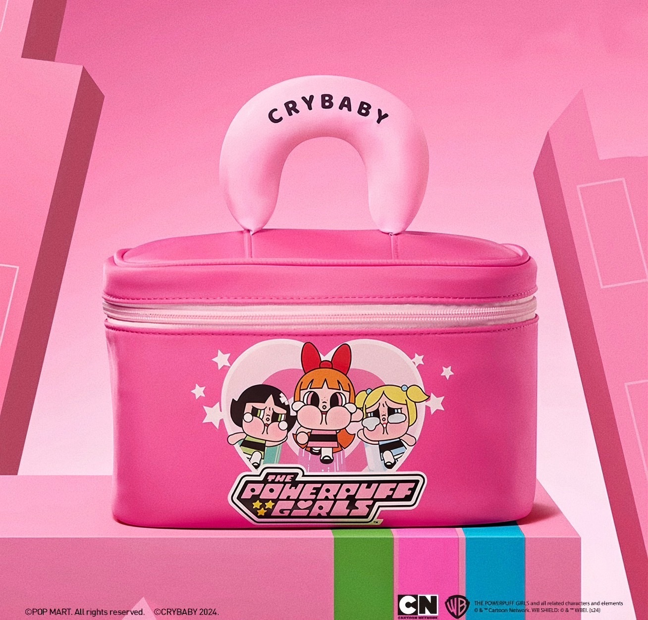 CRYBABY X 飛天小女警 泡泡瑪特 飛天小女警 化妝包