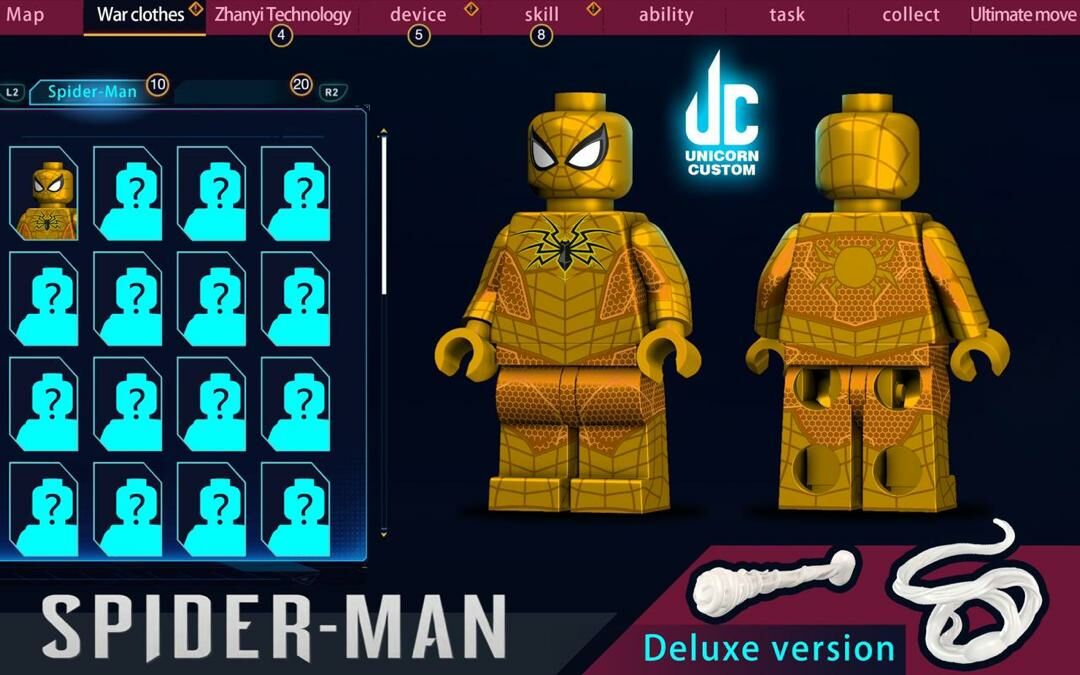 【預訂】【Unicorn】Mk4戰衣蜘蛛俠 (異色版)