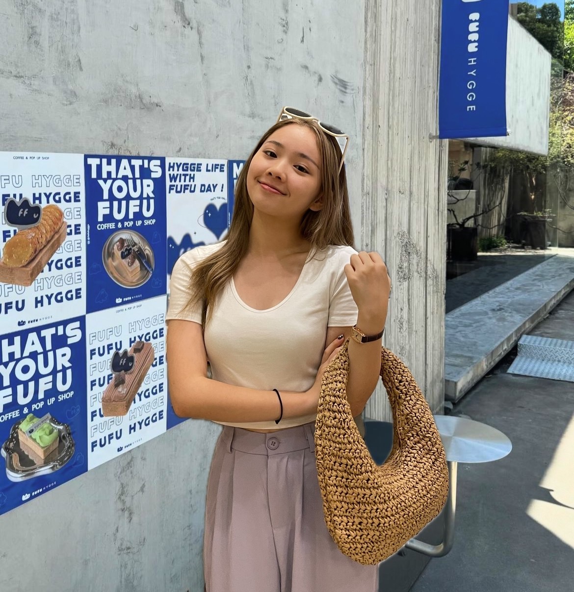 手提夏日草編沙灘包/二色/海灘/野餐