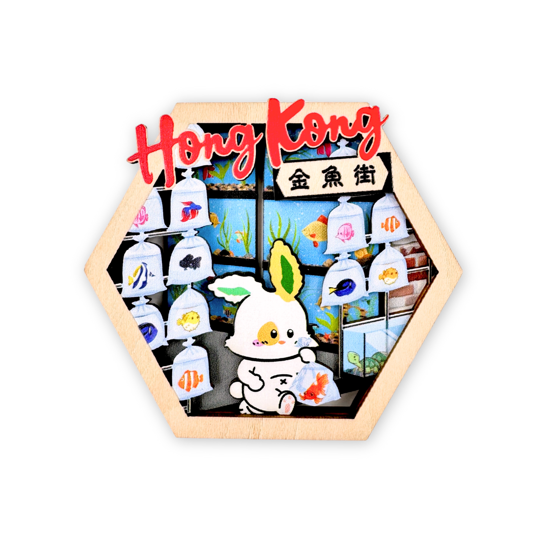 Hong Kong Magnets - Goldfish Street