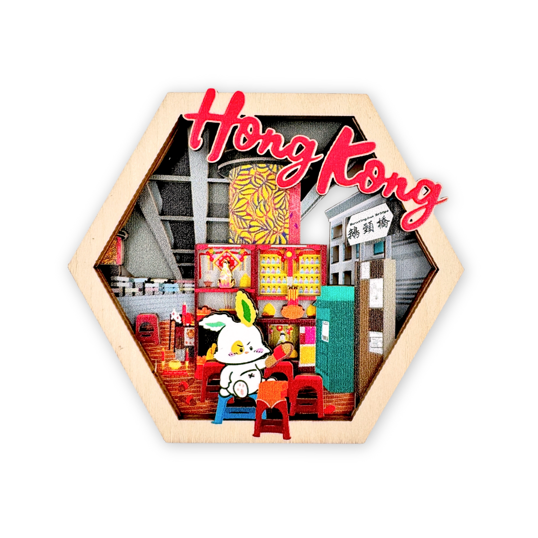 Hong Kong Magnets - Canal Road Flyover