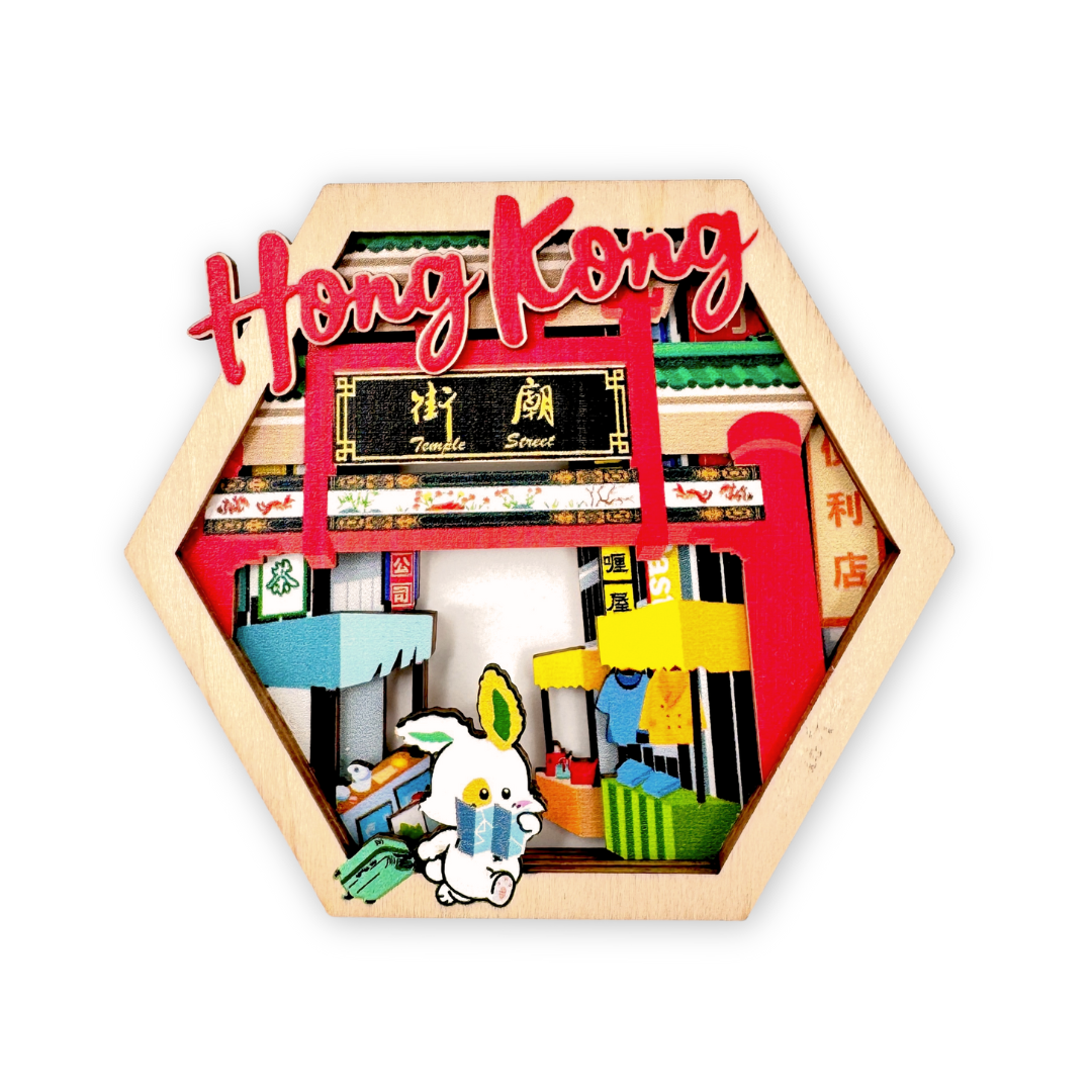Hong Kong Magnets - Temple Street