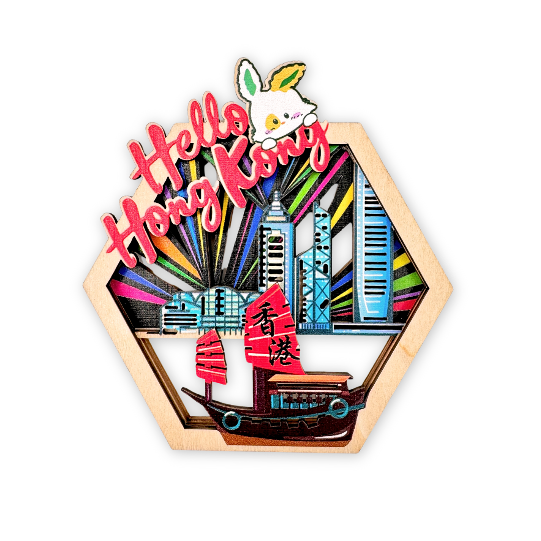 Hong Kong Magnets - Victoria Harbour
