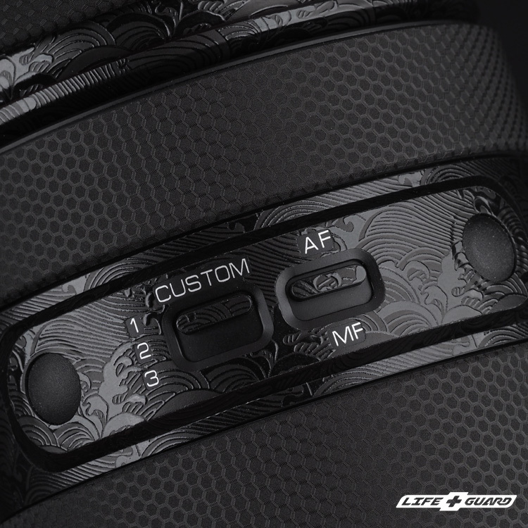 SAMYANG AF 35-150mm F2-2.8 L 貼膜質感特寫，LIFE+GUARD 設計