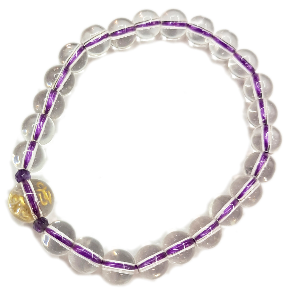 六字真言{水晶}&水晶手珠【十方】153495