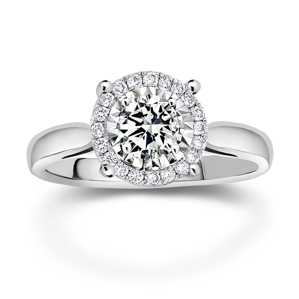 30分華貴光芒鑽石戒指