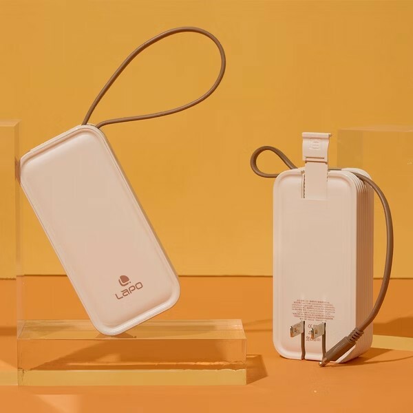 【LAPO】20W雙向快充二合一充電器行動電源 WT-06