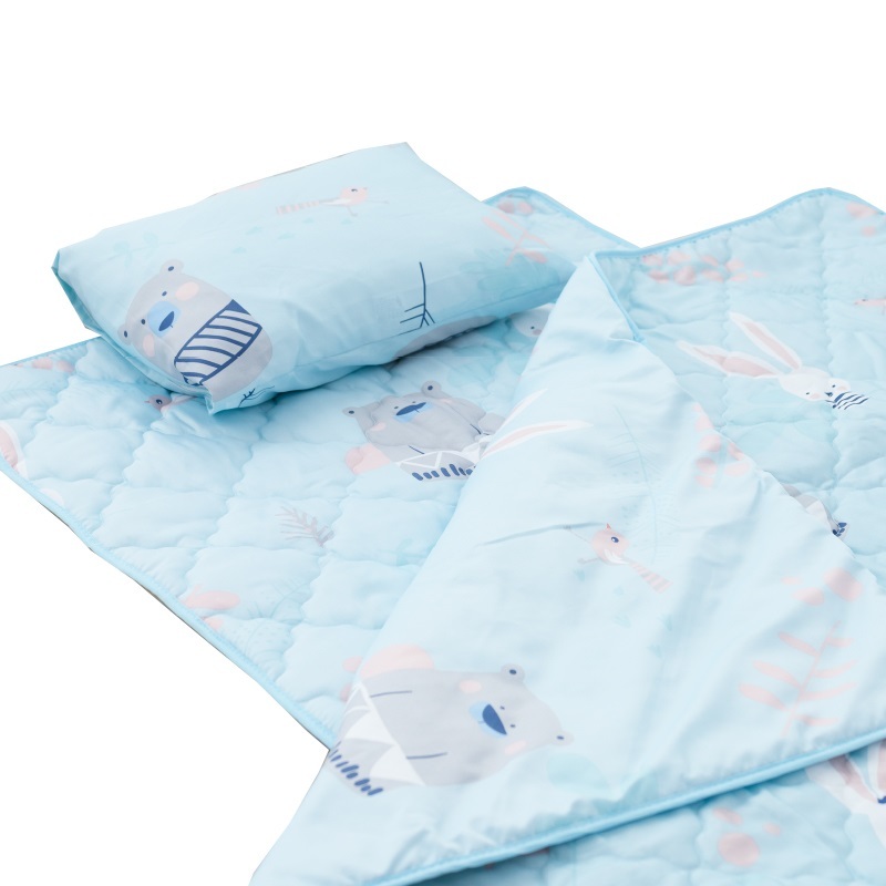 【藍貓Blue cat】40支天絲兒童睡墊三件組(多色任選)