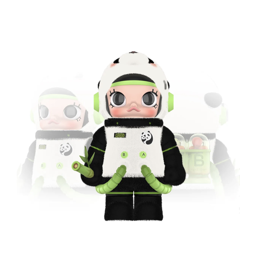 Pop Mart 泡泡瑪特 Space Molly 熊貓 400% P-01000911061