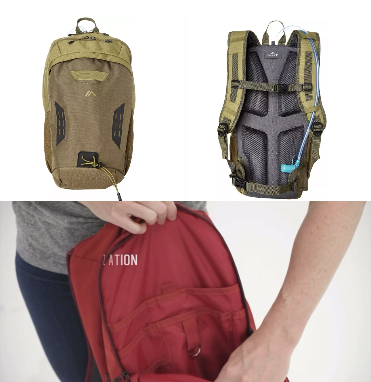 【預購】Quest  F080719 護脊背囊（2L）