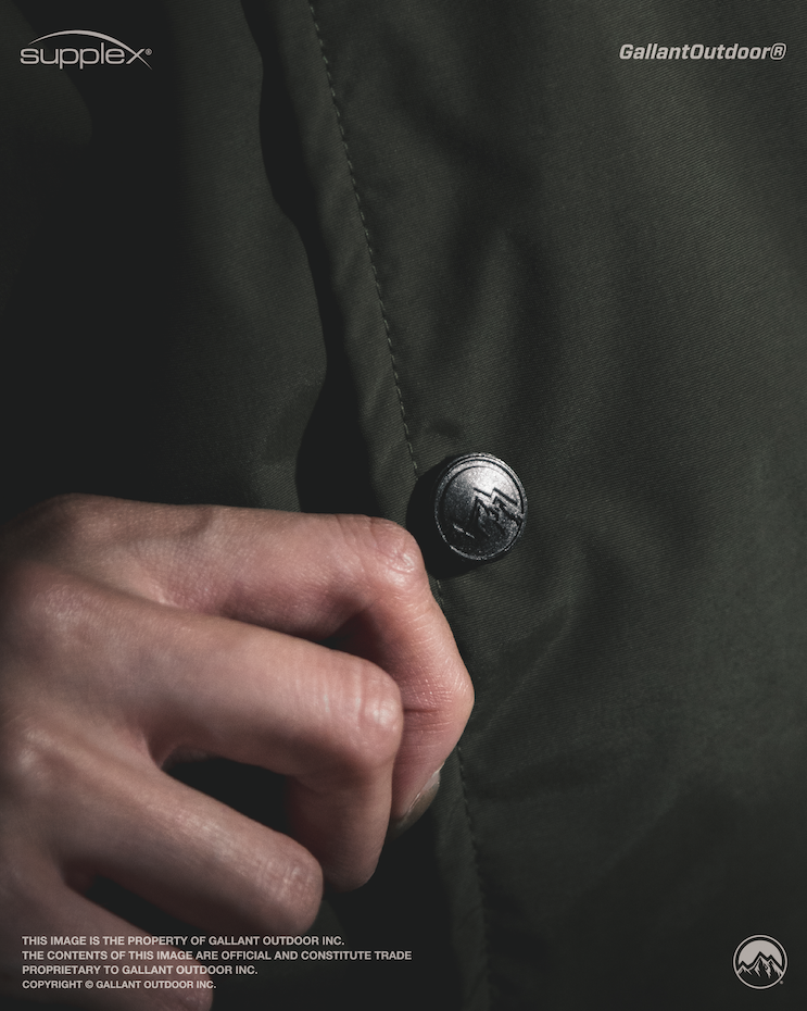 新品 Gallant Supplex® Coach Jacket カーキ S NYLON COACH JACKET / BIRDIES – The Real McCoy's