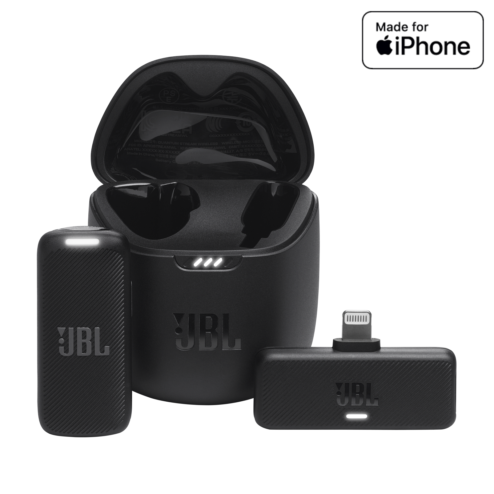 JBL Quantum Stream Wireless Lightning | Wearable wireless streaming microphone