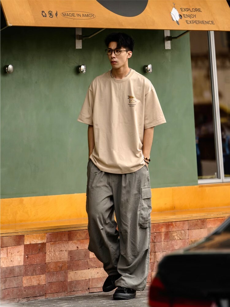 #預購 BTB 24SS 280G SORONA 重磅 涼感 旗幟印花 短T 兩色