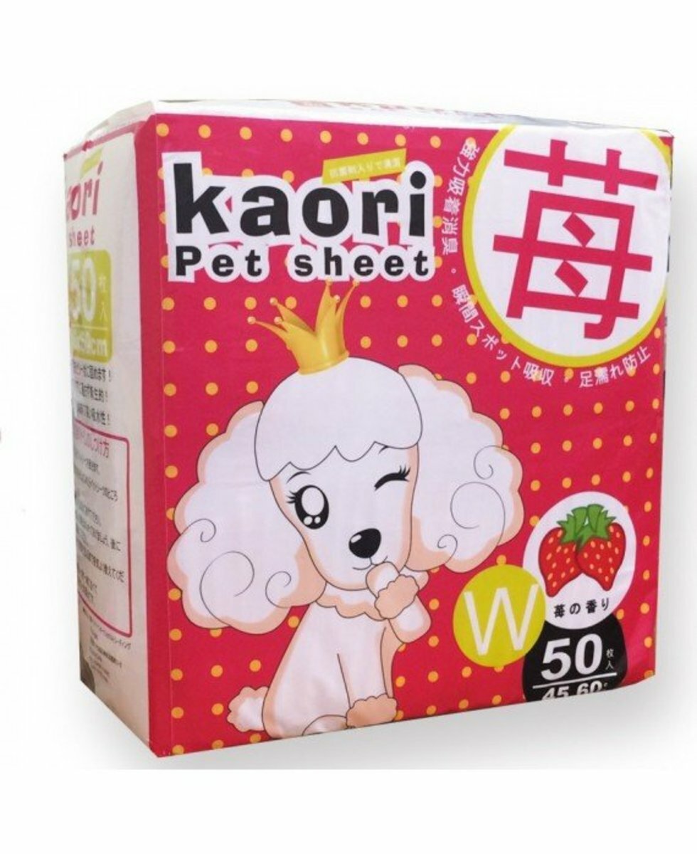 Kaori 草莓味厚型尿墊 45 x 60cm - 50片