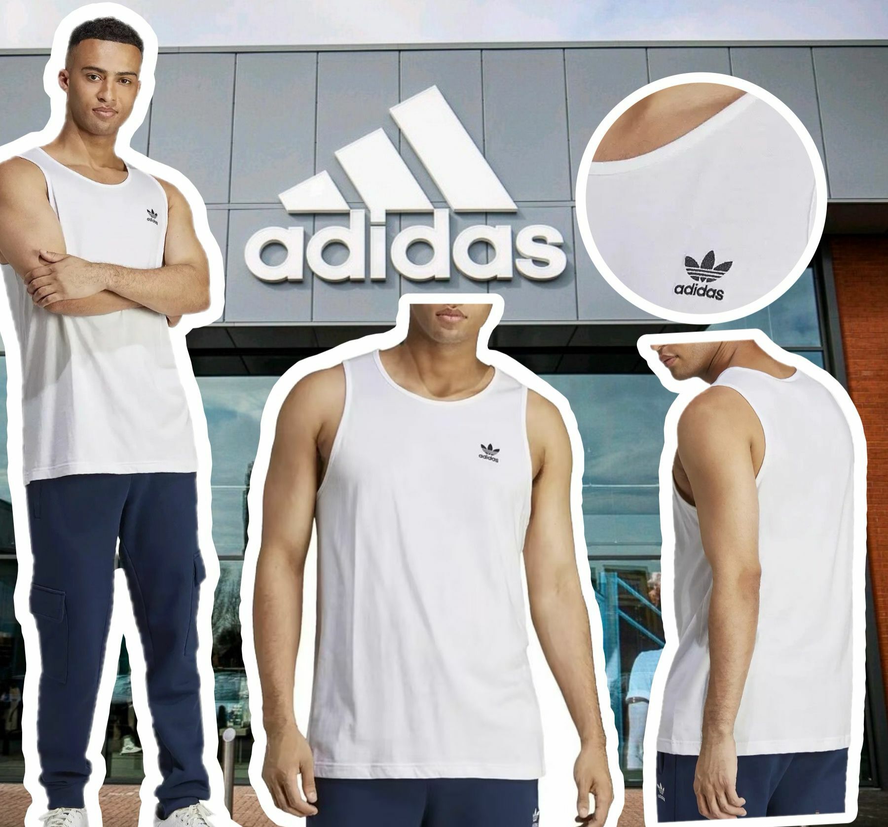 【預購】Adidas Trefoil Essentials F080711 男裝背心