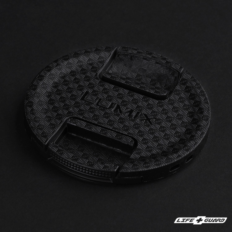 LIFE+GUARD 鏡頭貼膜安裝示意，適用 Panasonic LUMIX S 28-200mm F4-7.1