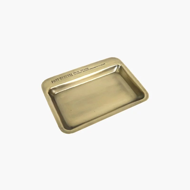 POST GENERAL 復古黃銅收納置物盤圓形/矩形