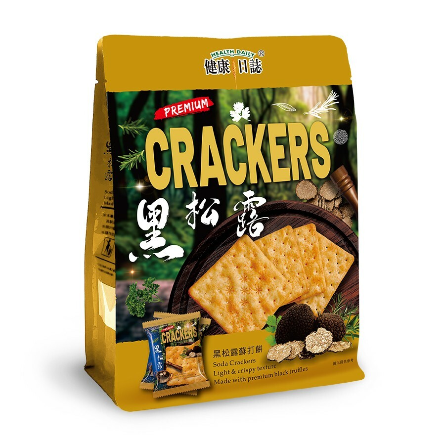 【健康日誌】黑松露蘇打餅乾 192g