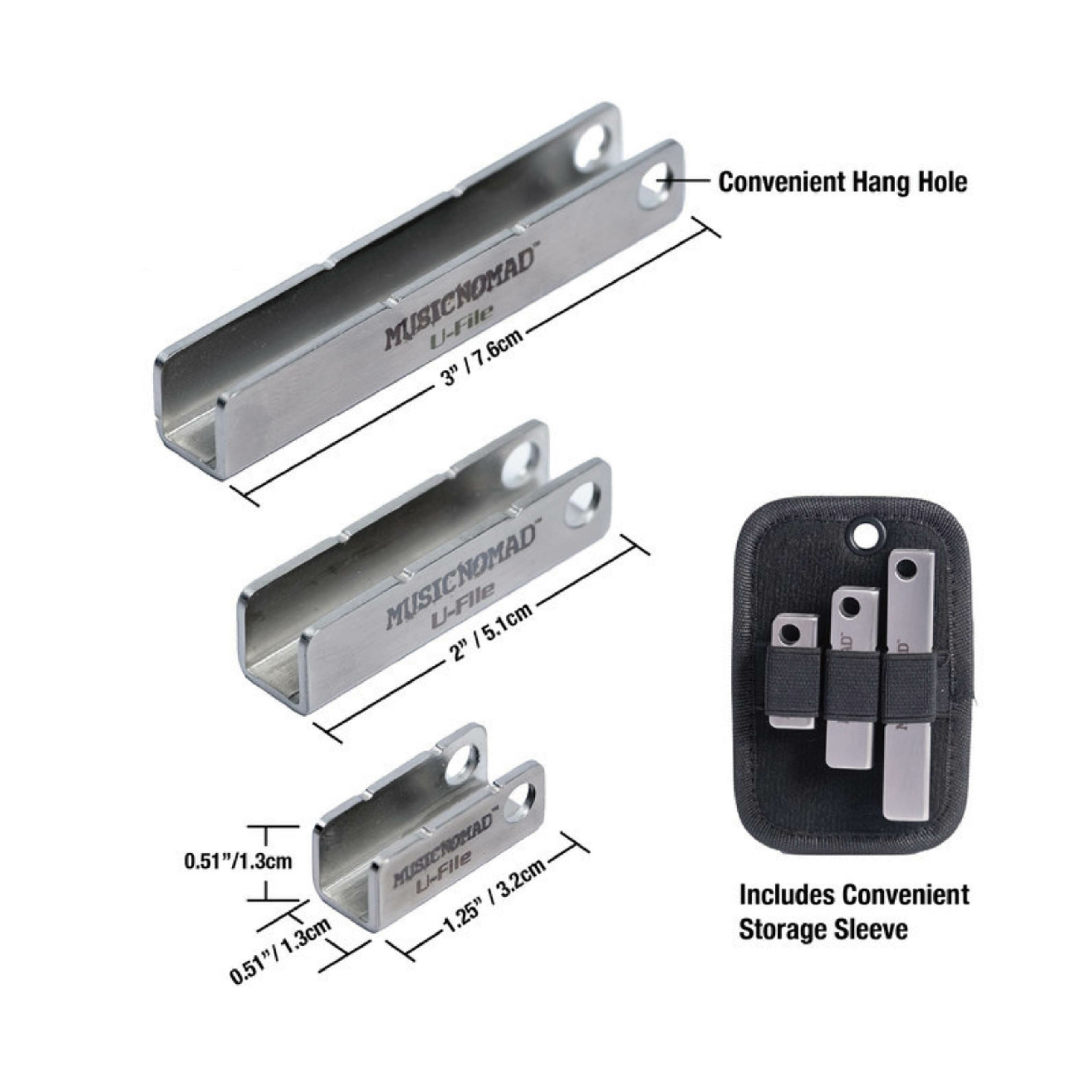 【1-3】[MusicNomad]  銅條速平3件組 MN813