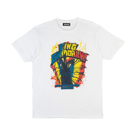 215365 Pbandai 預訂2024/10月 ゴジラ Tシャツ feat.STUDIO696 キングギドラNGカラー柄
