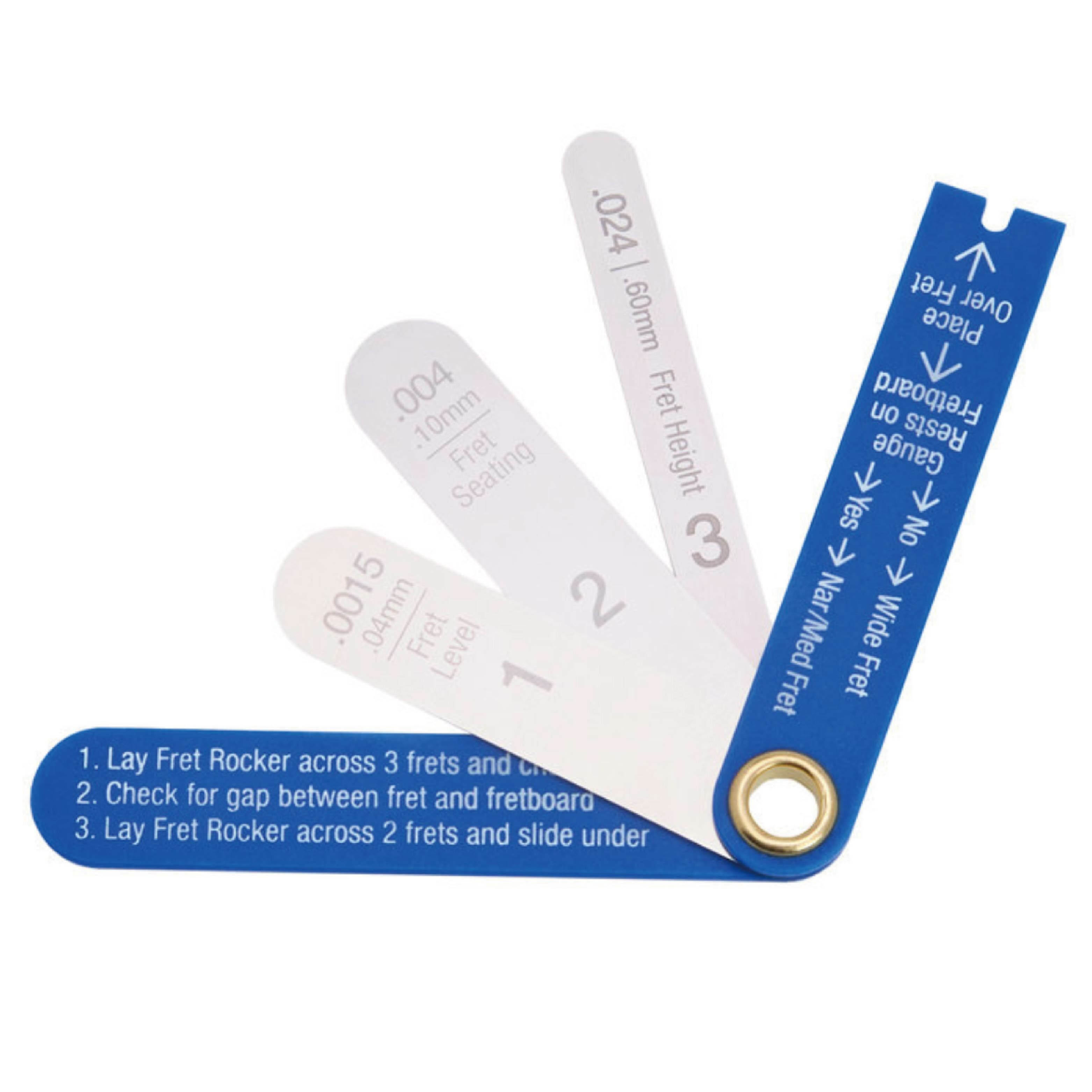 【1-3】[MusicNomad]  萬用銅條測量尺 MN840