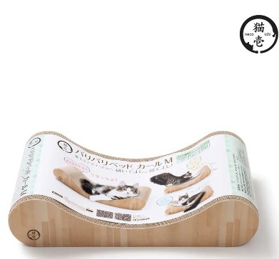 Necoichi 貓壹 木紋抓抓床/躺躺床