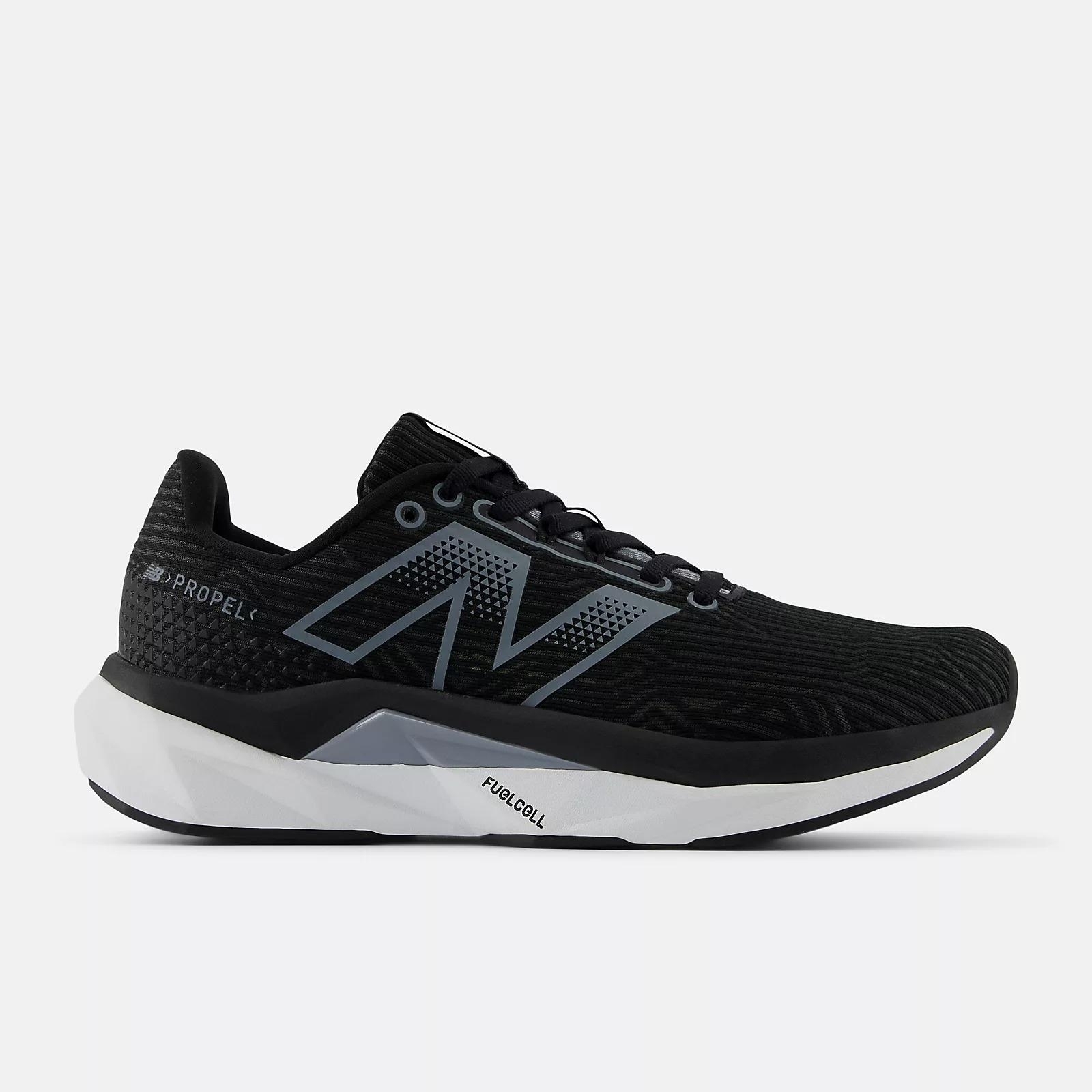 NEW BALANCE 慢跑鞋 FUELCELL PROPEL V5 黑白 運動 男 MFCPRLB5