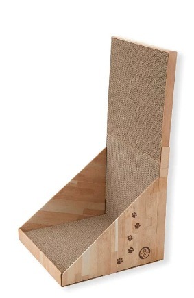 Necoichi 貓壹 木紋 站立式貓抓板