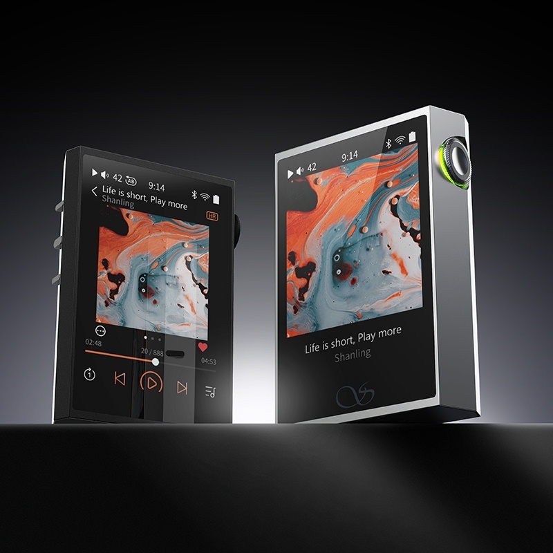 ほぼ未使用 shanling m1 ほぼ未使用☆SHANLING M1 Plusシルバー＋専用