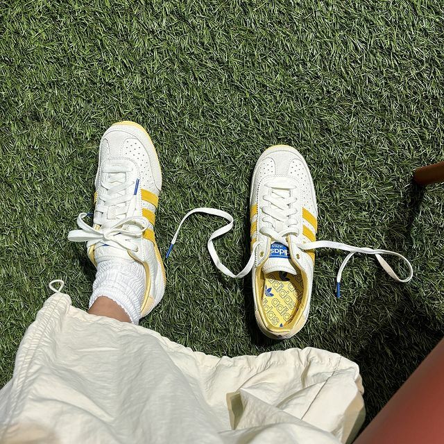 ADIDAS JAPAN W 奶油黃 德訓鞋 荔枝皮 女鞋 IG2011 / 預購