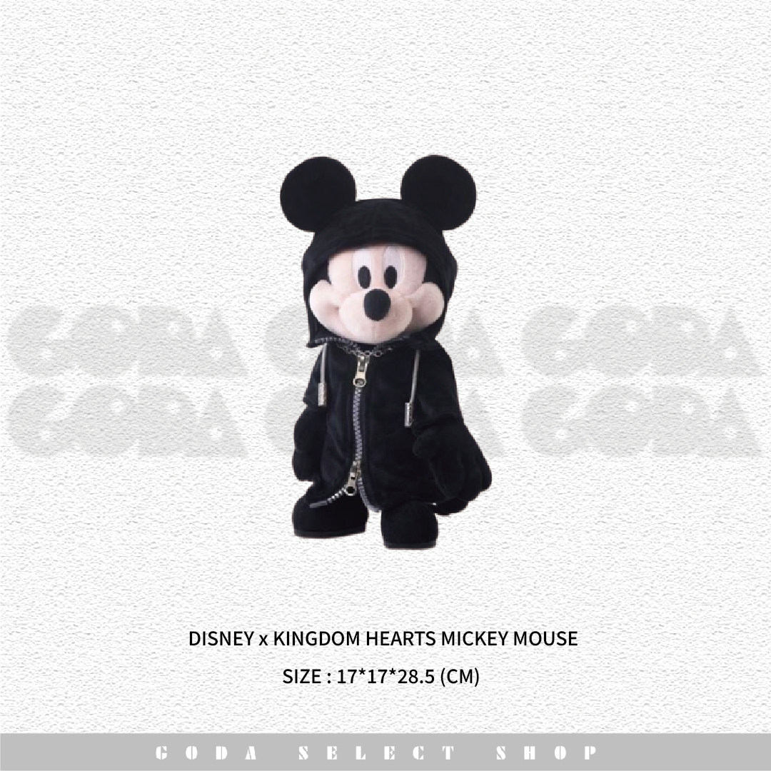 DISNEY x KINGDOM HEARTS MICKEY MOUSE  動作玩偶黑夾克米奇-王國之心 迪士尼限定周邊 #GT