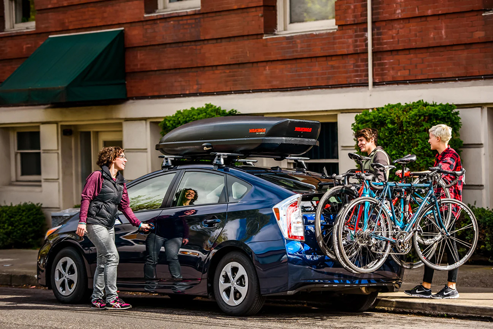 YAKIMA skybox 16S CarBonite 455L天空行李箱 雙邊開 碳纖紋路