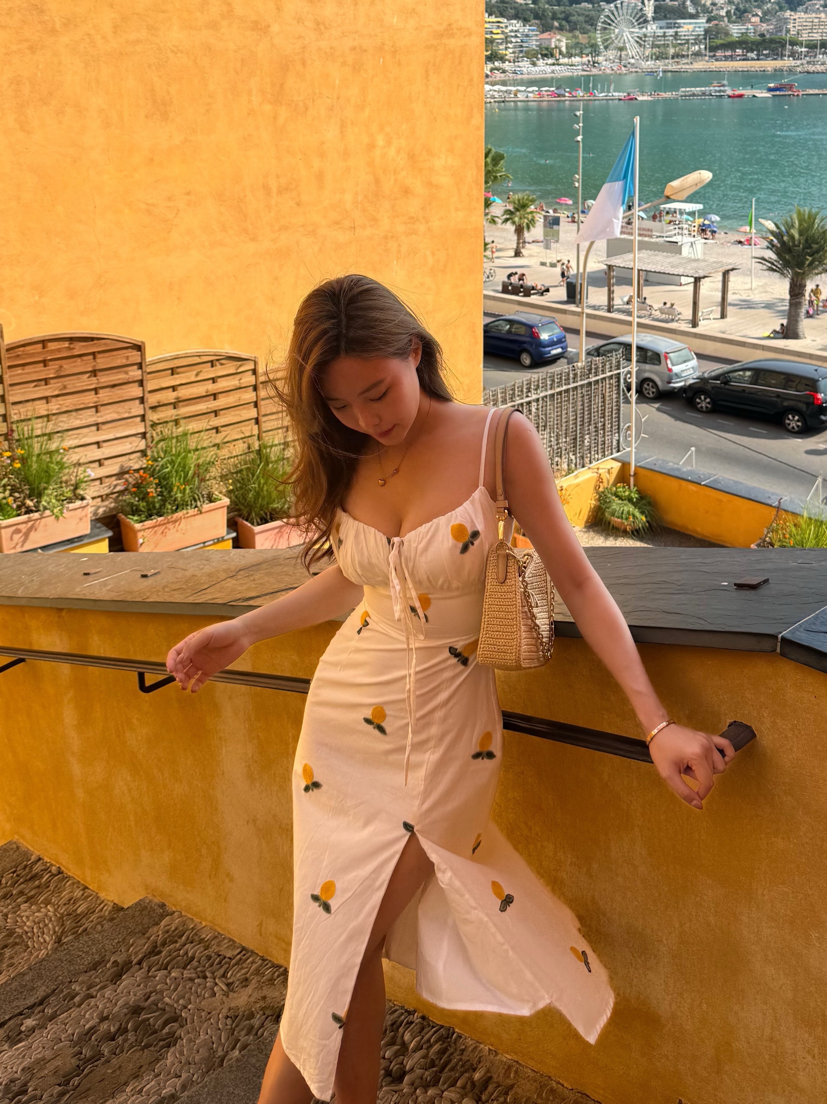 Lemon tea dress