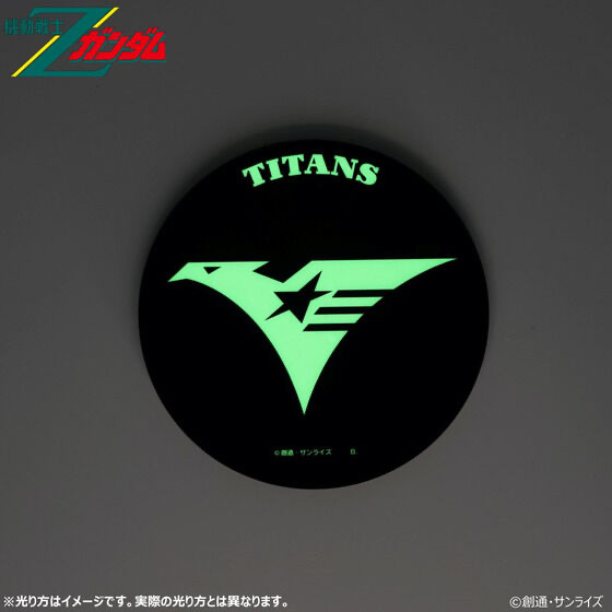 215492 Pbandai 預訂2024/9月 機動戦士Zガンダム 光るアクリルプレート ティターンズ