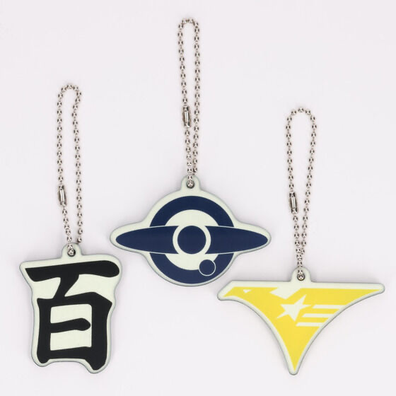 216564 Pbandai 預訂2024/10月 機動戦士Zガンダム 蓄光マークシリーズ アクリルチャーム （全3種）