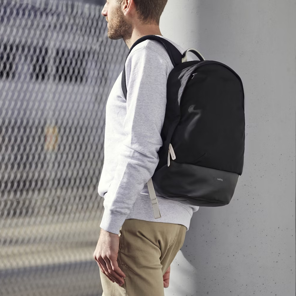 澳洲 Bellroy｜Classic Backpack Premium 經典後背包 (真皮尊貴版) - 經典黑