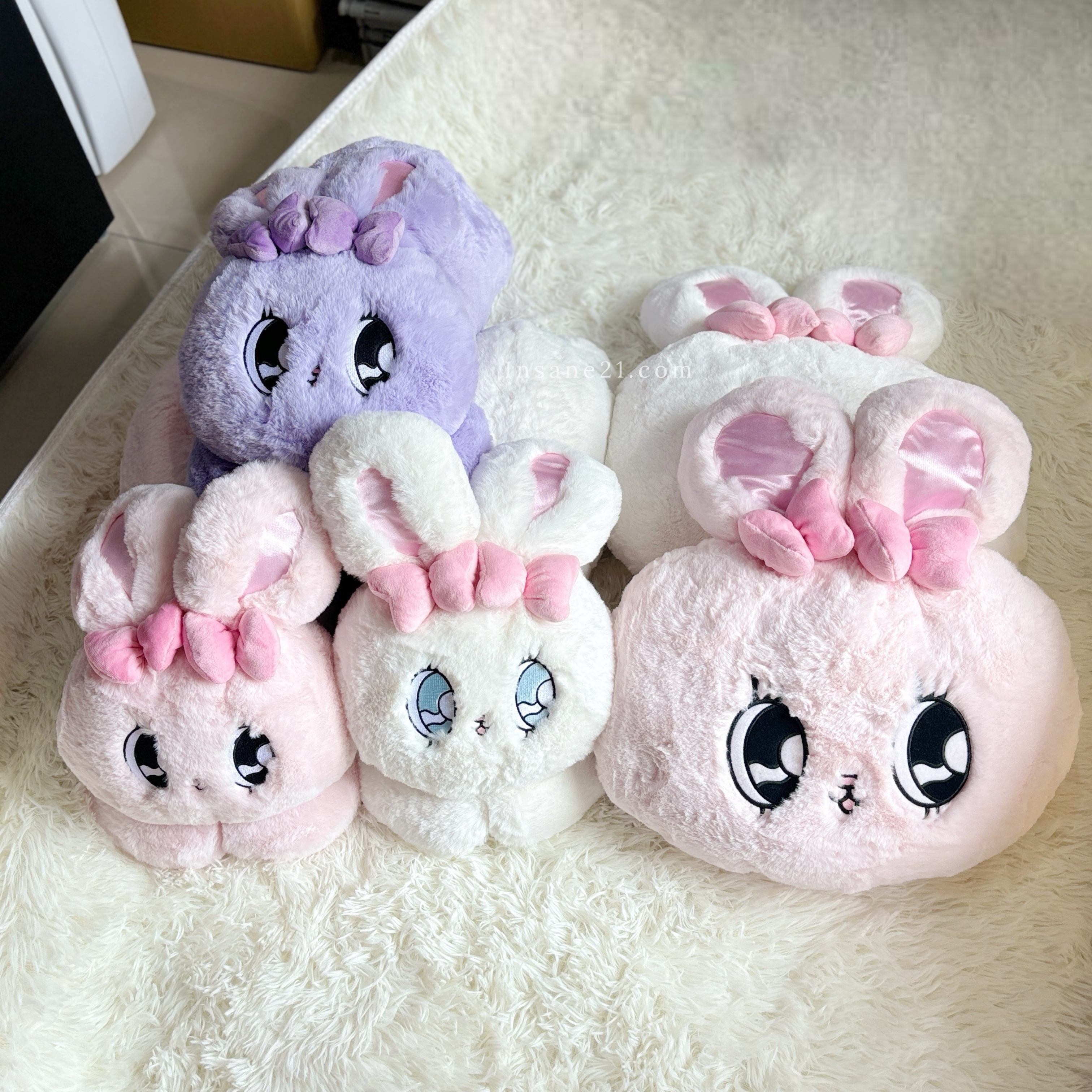 泰國/ESTHER BUNNY 艾絲樂小兔 抱枕 玩偶